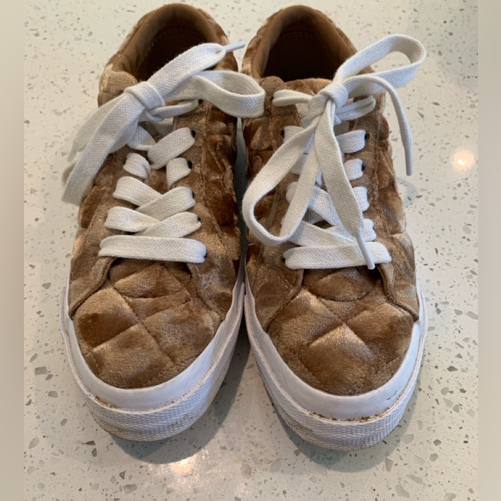 Converse x Golf Le Fleur One Star Ox TTC Quilted Velvet Brown Sugar - Picture 6 of 11
